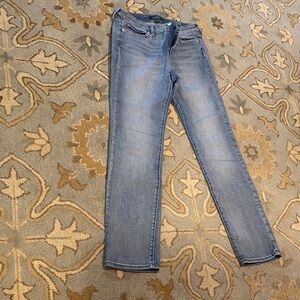 Lauren’s Women's Light Blue Slim Straight Jeans $25 size 8